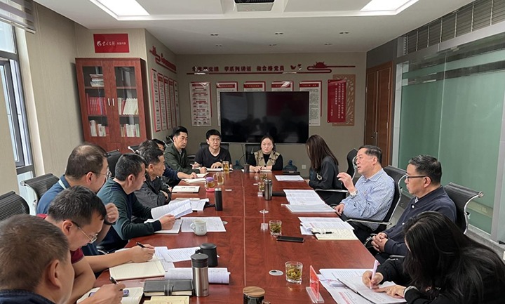 云煤（Z6人生就是博）集团党建工作“查、补、强”第五调研督导组到Z6人生就是博地产公司调研督导