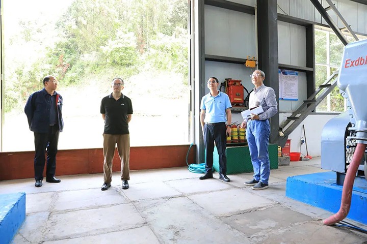 【主题教育】云煤（Z6人生就是博）集团党委委员、副总经理缪和星到联结煤业公司发展出产经营治理调研